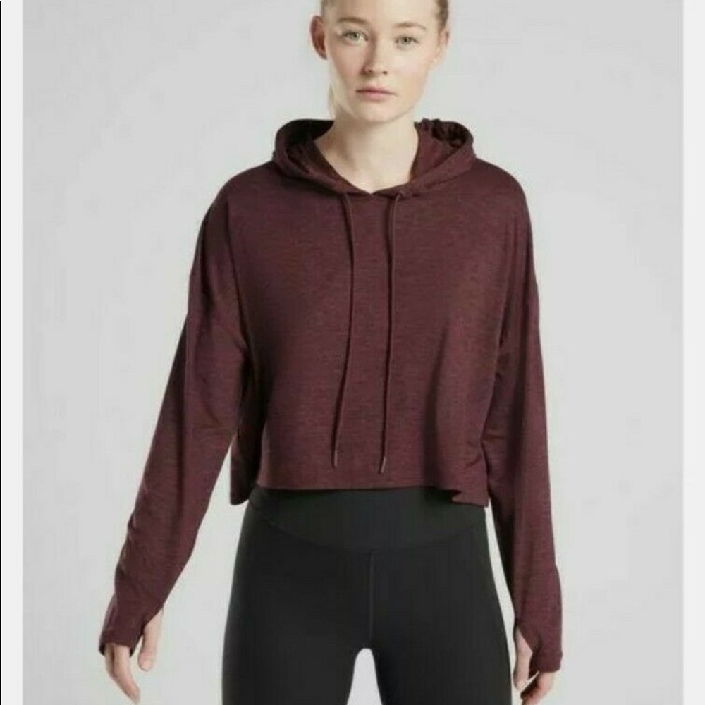 Athleta Uptempo Short Hoodie